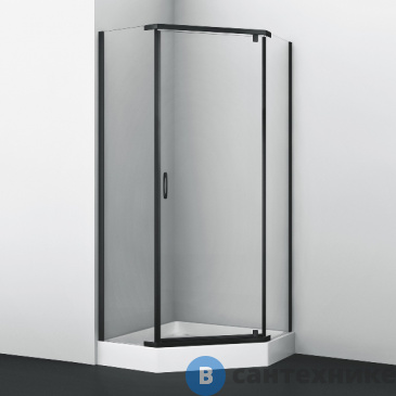 картинка Душевой уголок WasserKRAFT Wiese 84P11 (900x900x2000), без поддона