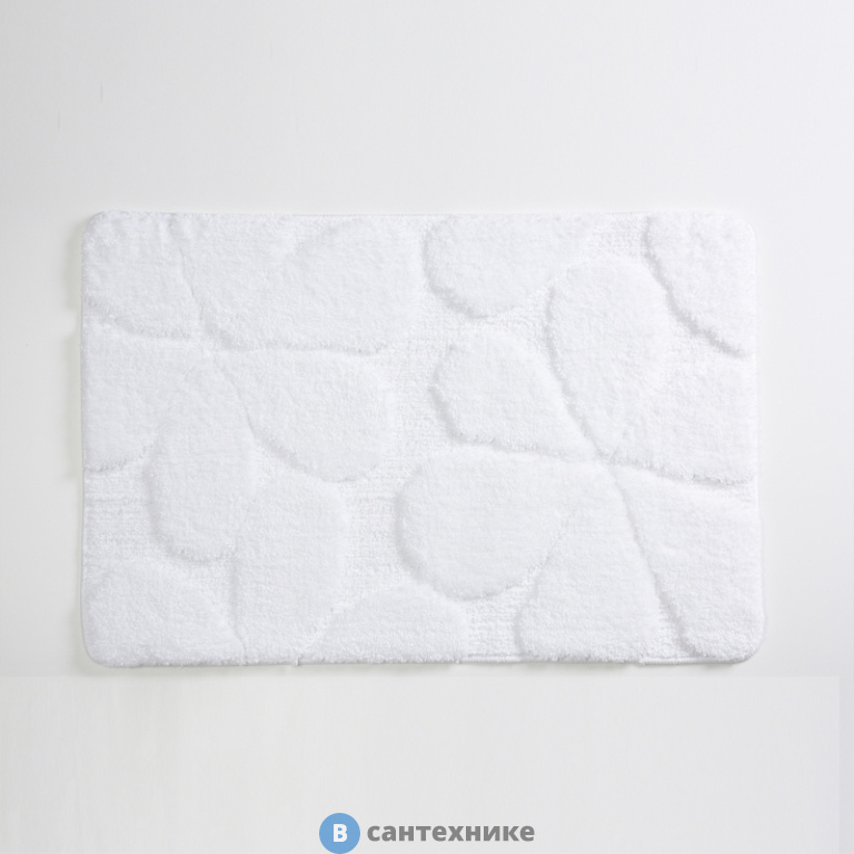 Коврик WasserKRAFT Diemel BM-2218 White для ванной