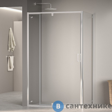 картинка Душевое ограждение RGW PA-078 (PA-008 + Z-050-2) 110* 80*195 хром/ прозрачное (350807818-11), без поддона
