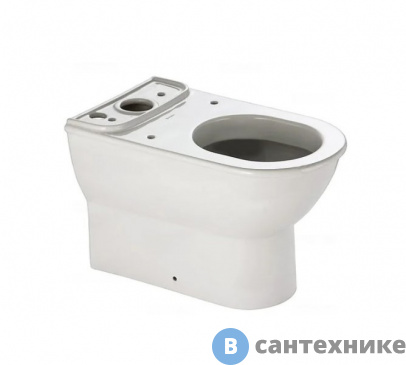 картинка Унитаз без бачка Duravit Darling 2138090000 37х63 см, с крепеж., белый