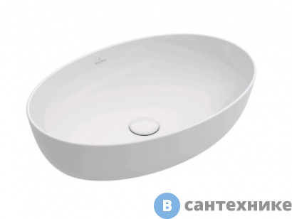 картинка Раковина Villeroy & Boch Artis 41986101 альпийский белый