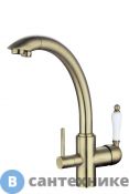 Смеситель Flortek ШАЛЕ FK бронза (CHALET FK Bronze) (334.26H.2113.700)