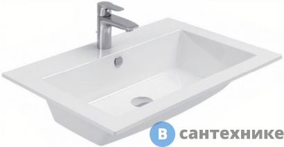 картинка Раковина-столешница Aquanet Электра 70 (270159)