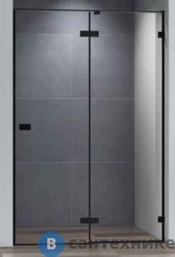 картинка Душевая дверь Cezares BELLAGIO-B-12-100-C-NERO 1000x1970