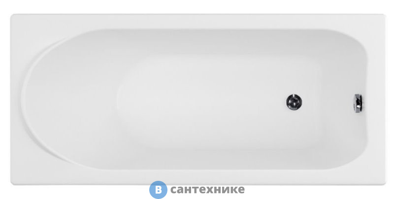 Акриловая ванна Aquanet NORD 150*70 (new) к/с62 (242401)