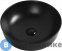 картинка Раковина Aquanet MOON-1-MB керамическая накладная 415х415х135, чёрный матовый (245827)