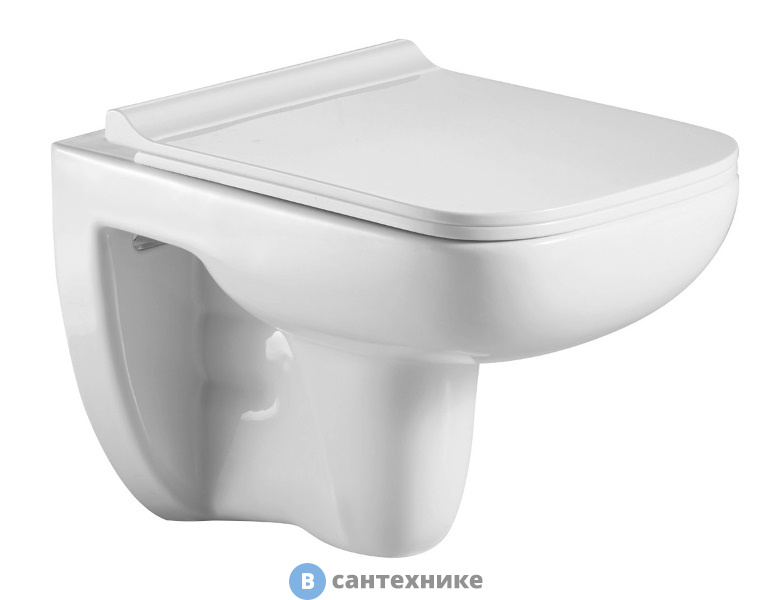 Унитаз с инсталляцией WELTWASSER и кнопкой смыва (MARBERG 507 + KEHLBACH 004 GL-WT + MAR 507 RD)