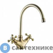 Смеситель Gross Aqua Retro 6014012BRL-B01 для кухни