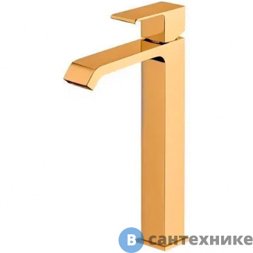 картинка Смеситель Cezares PORTA-LC-SR для накладных раковин, с донным клапаном, sunrise