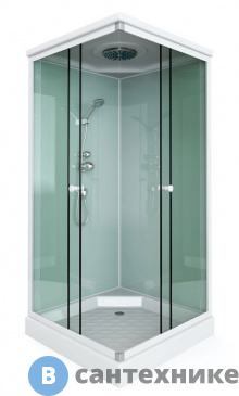картинка Душевая кабина Arcus S-43 (100x100) матовое стекло