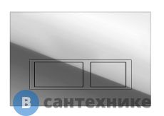 Клавиша смыва ESBANO PRK-12SC глянцевый хром