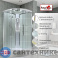 картинка Душевая кабина AvaCan EM3090LEDT прозрачная (EM3090LEDT)