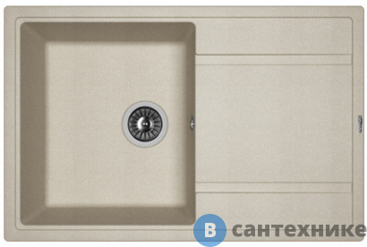 картинка Кухонная мойка FLORENTINA Липси 780, грей FSm (20.270.C0780.305)