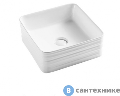 картинка Раковина WELTWASSER ELBACH 20755 подвесная (395х395х150)