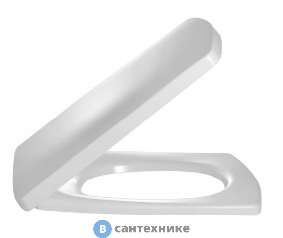 Крышка/сиденье Jacob Delafon E70004-00 ESCALE с микролифтом (бел)