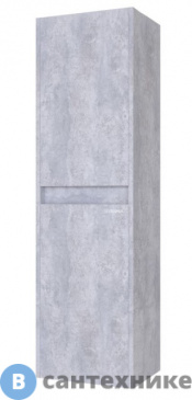 картинка Пенал Grossman ЭДВАНС-35 см подвесной универсальный цемент светлый