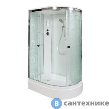 картинка Душевая кабина DTO EM2712L с электрикой