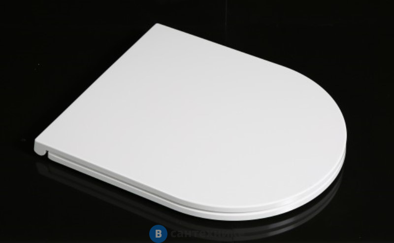 Сиденье WELTWASSER WW 013 GL-WT для унитаза