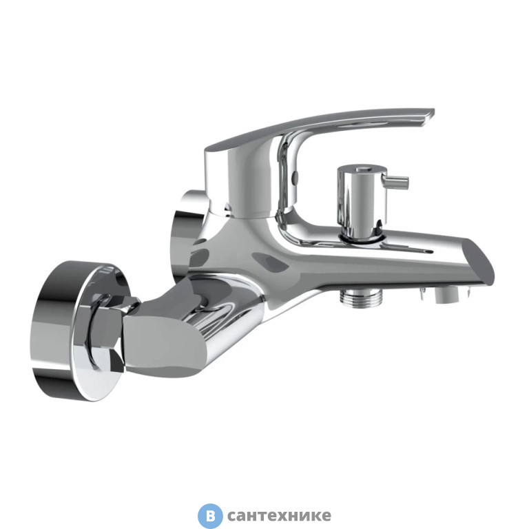 Смеситель Paini Atomix D1CR111ZKM для ванны без аксессуаров, хром