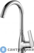 Смеситель Rossinka Silvermix S35-23 для кухни с высоким, хром