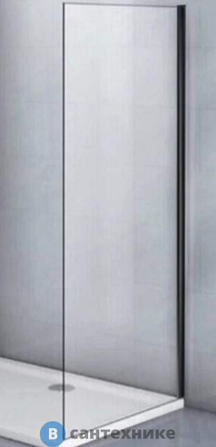 Боковая панель Veconi KP-05B KP05B-80-01-C4 стекло прозрачное/6 мм