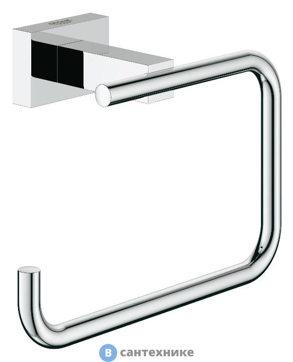 Держатель Grohe 40507001 Essentials Cube туалетной бумаги без крышки