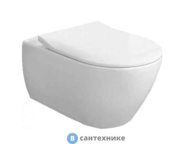 Унитаз подвесной Villeroy & Boch Subway 2.0 5614R201 альпийский белый, с сиденьем