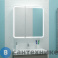 картинка Зеркало-шкаф Континент Elliott LED 800х800 с розеткой и датчиком движения (МВК014)