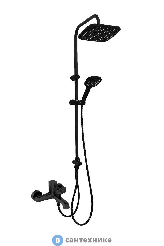 Душевая система Orange M05-934b чёрный
