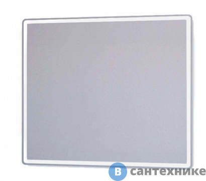 картинка Зеркало Dreja Tiny 70/80 LED, белое (99.9025)