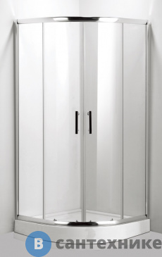 картинка Душевой уголок Luxus L021 DELLA, с поддоном (1000х1000х2000)