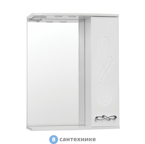 Зеркальный шкаф Style line Венеция 650/C белый (4650134470550)