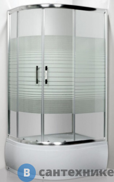 картинка Душевой уголок Luxus L013 R с поддоном