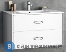 Тумба под раковину SMILE Монтэ 90, цв. белый