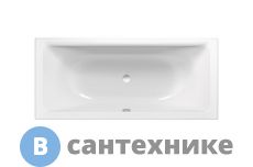 Ванна Bette Free 200х100, с шумоизоляцией, с BetteGlasur ® Plus, белый (6832-000 PLUS)