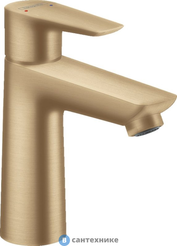 Смеситель Hansgrohe 71710140 Talis E 110 для раковины, шлифованная бронза