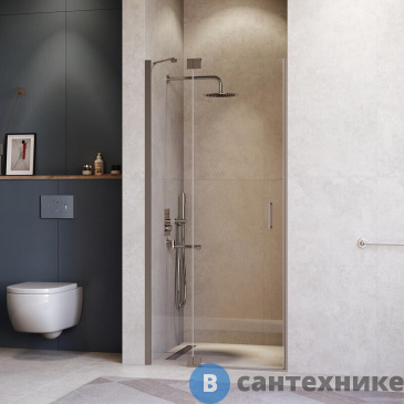 картинка Душевая дверь RGW HO-014Gr 90*200 Серый/ Прозрачное (350601409-110)