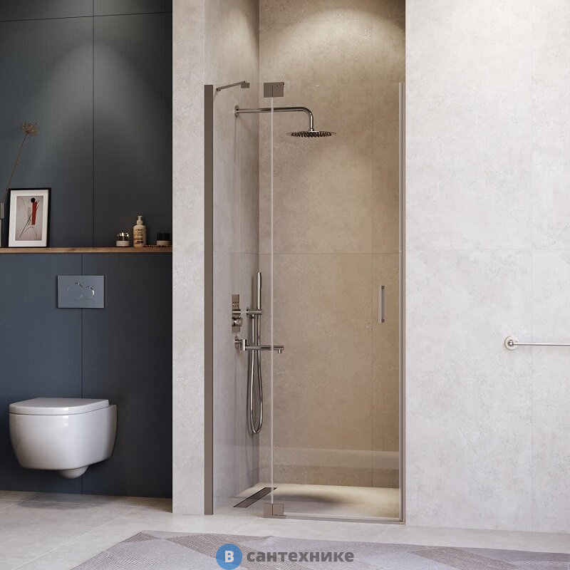 Душевая дверь RGW HO-014Gr 90*200 Серый/ Прозрачное (350601409-110)