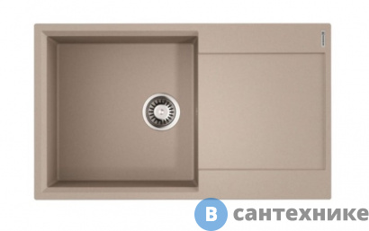 картинка Кухонная мойка OMOIKIRI Daisen-86-SA бежевый (4993701)