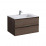 Тумба под раковину Vincea Luka 800 подвесная, 2 выкатных ящика soft-close, R.Oak (VMC-2L800RO)