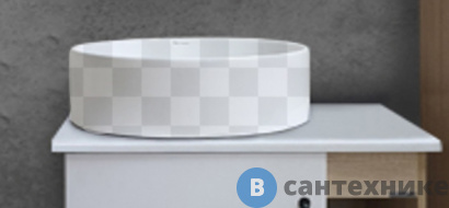 картинка Столешница МДФ Grossman "ФЛАЙ-80 см" белая