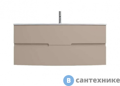 картинка Тумба под раковину Jacob Delafon EB1890RU-G1A 120 см, 2 ящика, телесный лак глянец