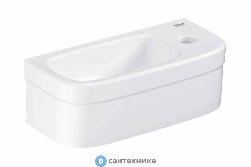 Раковина Grohe 39327000 Euro Ceramic компактная, 37 см