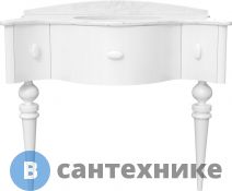 Тумба с раковиной VOQ Charlotte 95 premium white (554026)