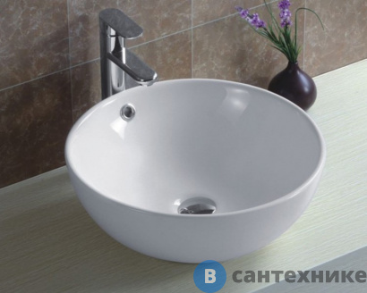 картинка Раковина ESBANO TOPAZ накладная 420x420x175