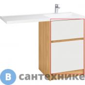 Фасады Акватон 1A274801LH010 Лондри 60 Белый