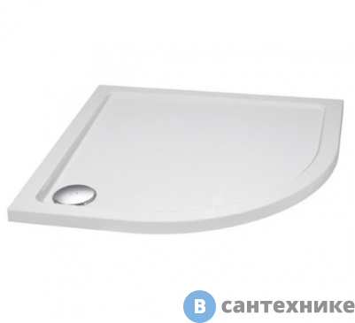 картинка Душевой поддон Cezares TRAY-M-R-100-550-35-W (1000x1000x35) без сифона, и ножек