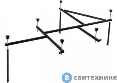 картинка Каркас сварной для ванны 160х100 Aquanet JAMAICA L/R (242133)