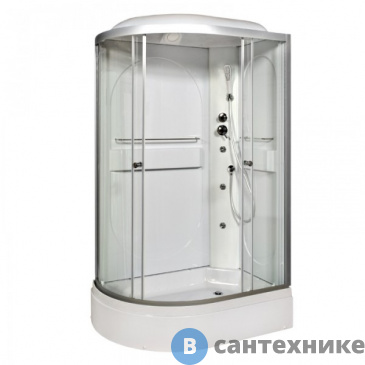 картинка Душевая кабина Deto L520R с гидромассажем