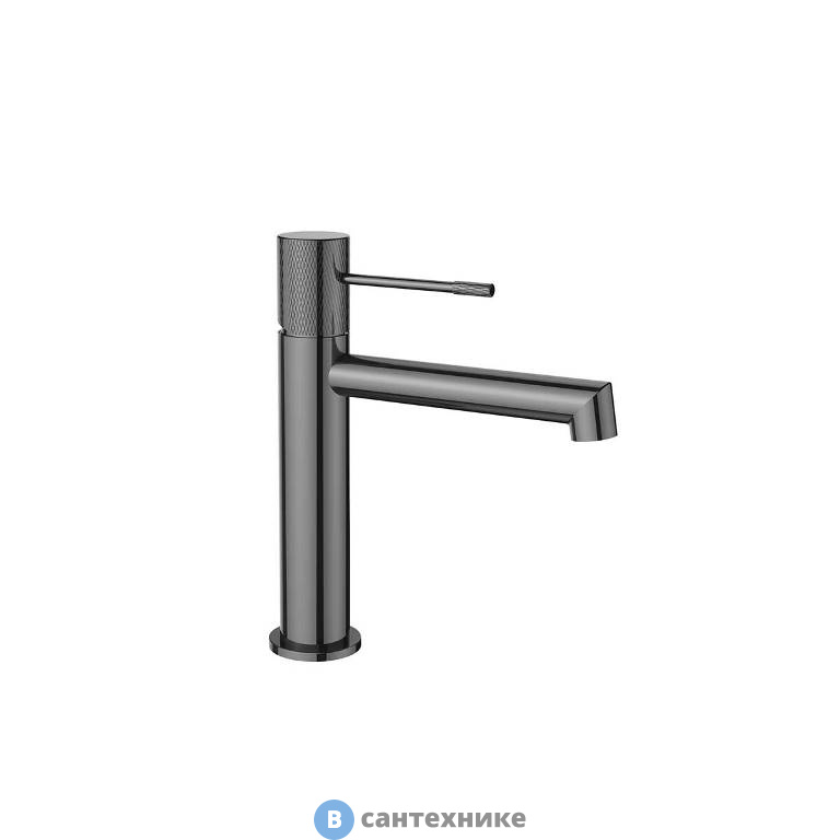 Смеситель Vincea Desire VBF-1D1GM для раковины, однорычажный, вороненая сталь